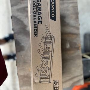 NIB Zicanyco Garage wall mount tool organizer set